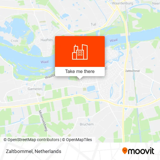 Zaltbommel map