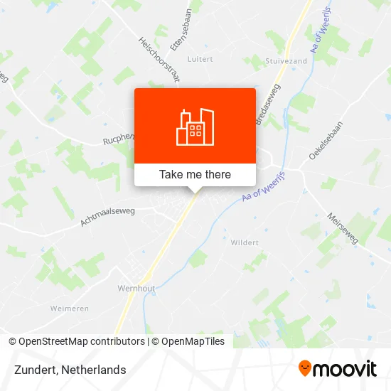 Zundert map