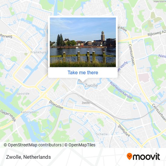 Zwolle map