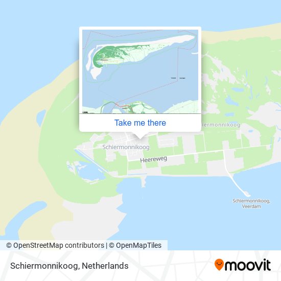 Schiermonnikoog Karte