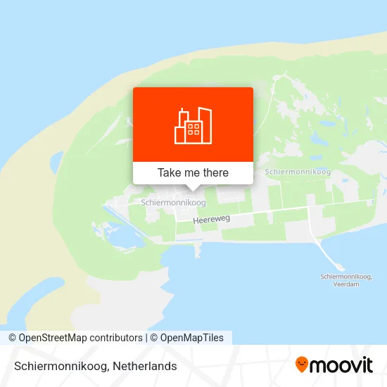Schiermonnikoog map