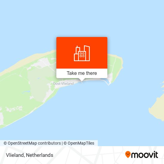 Vlieland map
