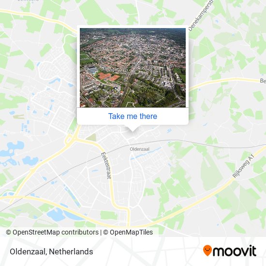 Oldenzaal map