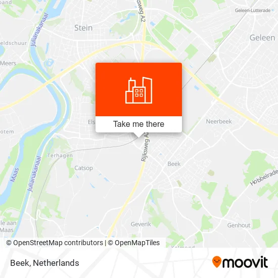 Beek map