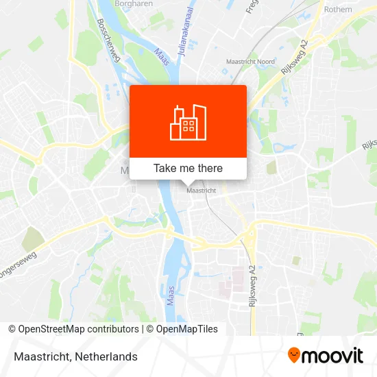 Maastricht map