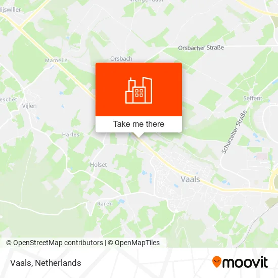 Vaals map