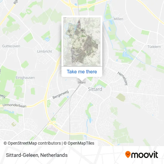 Sittard-Geleen map