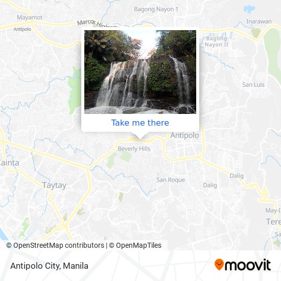 Antipolo City map