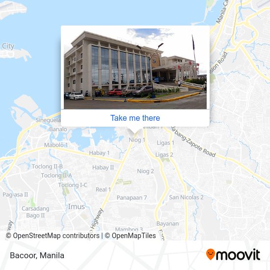 Bacoor map