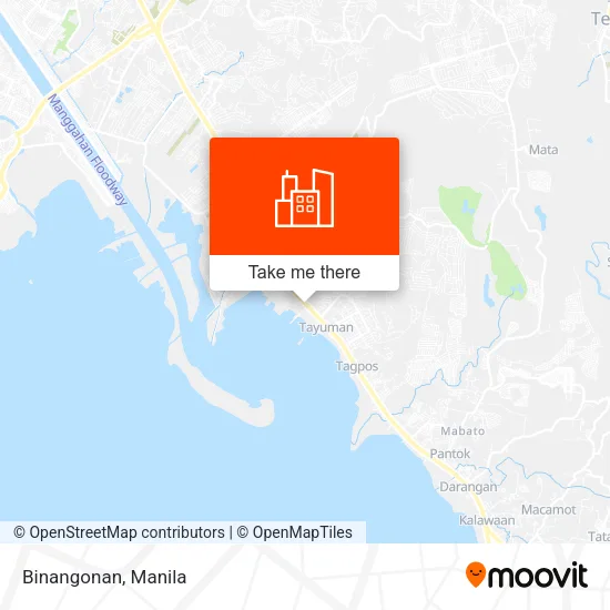 Binangonan map