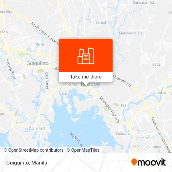 Guiguinto map