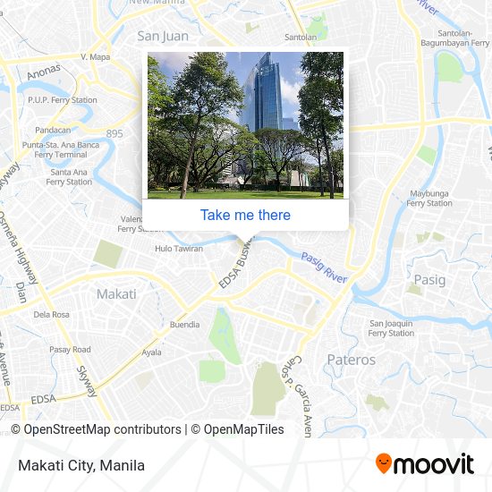 Makati City map