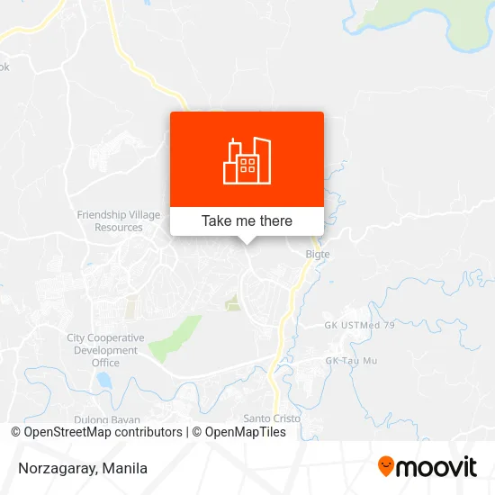 Norzagaray map