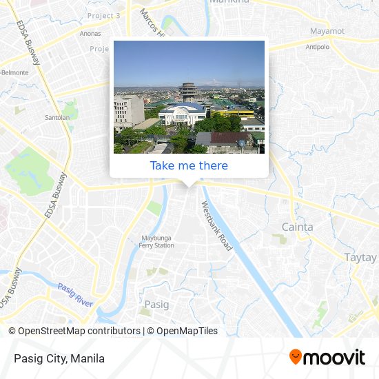 Pasig City map