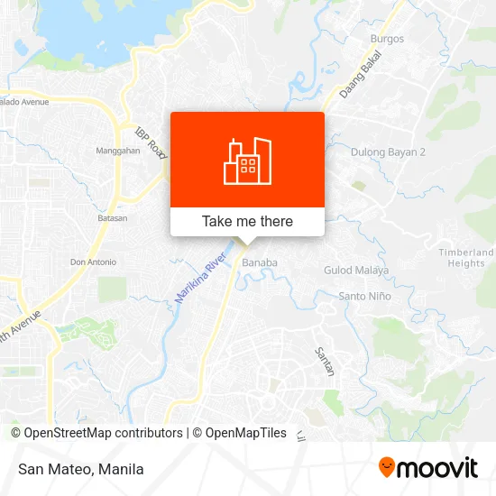 San Mateo map