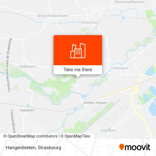 Hangenbieten map