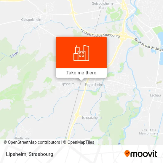 Lipsheim map