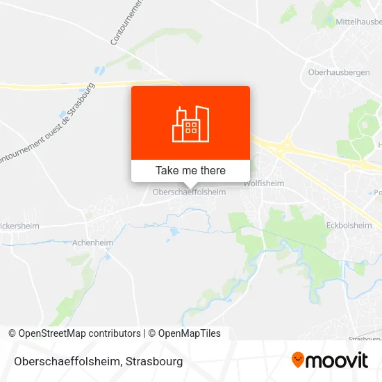 Oberschaeffolsheim map