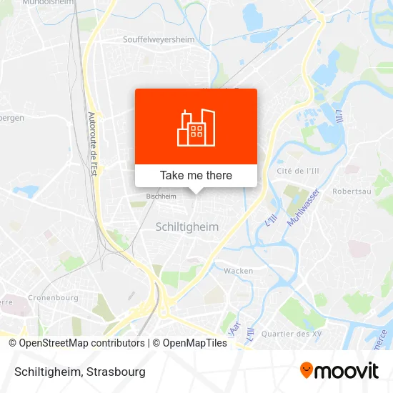 Schiltigheim map