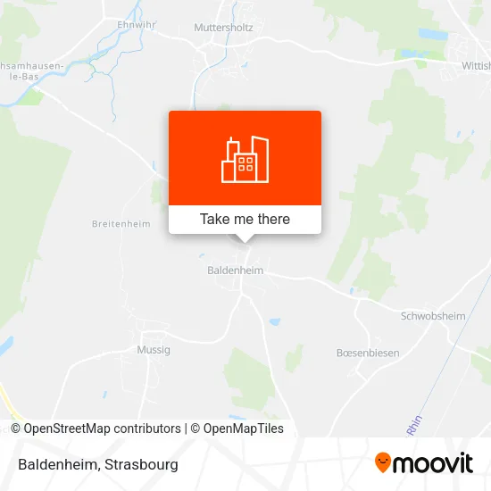 Baldenheim map