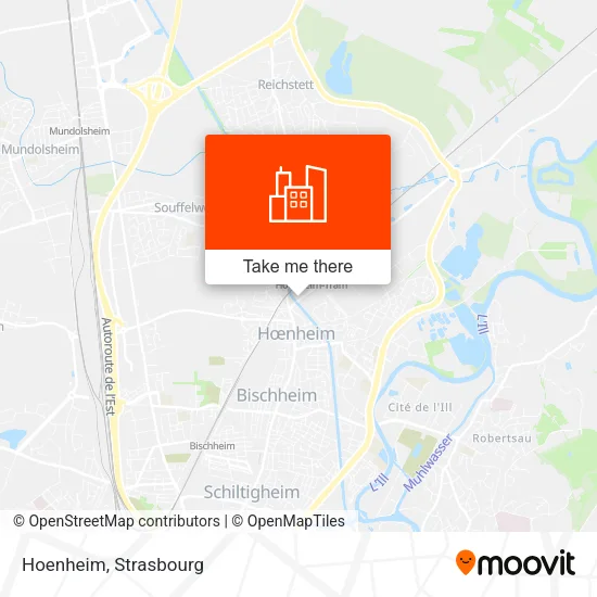 Hoenheim map
