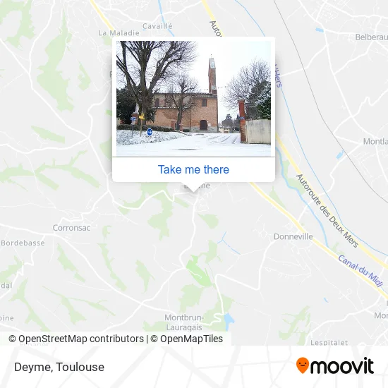 Deyme map