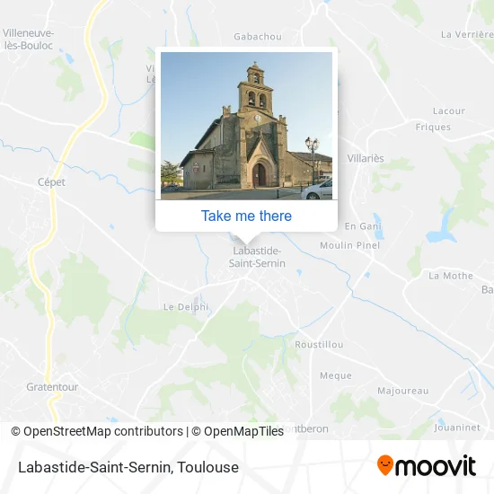 Labastide-Saint-Sernin map