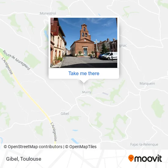 Gibel map