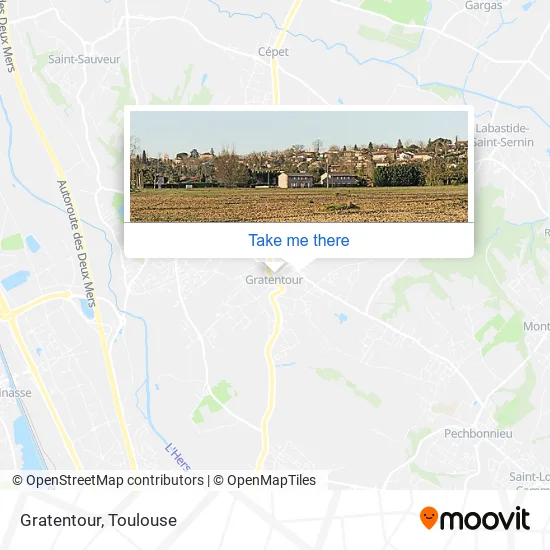 Gratentour map