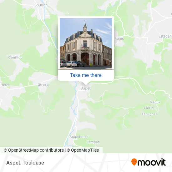 Aspet map