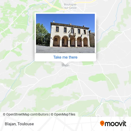 Blajan map