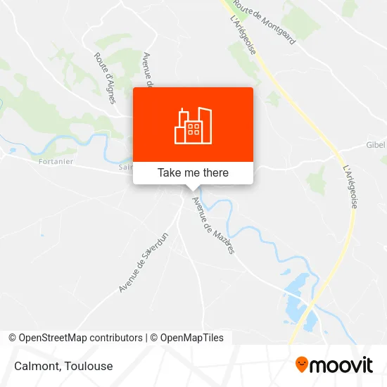 Calmont map