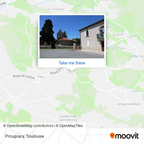 Proupiary map