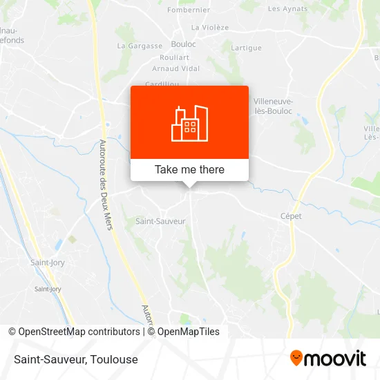 Saint-Sauveur map