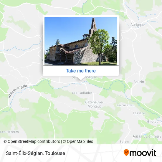 Saint-Élix-Séglan map