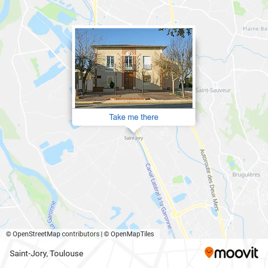 Saint-Jory map