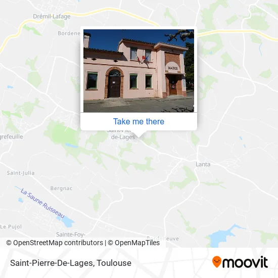Saint-Pierre-De-Lages map