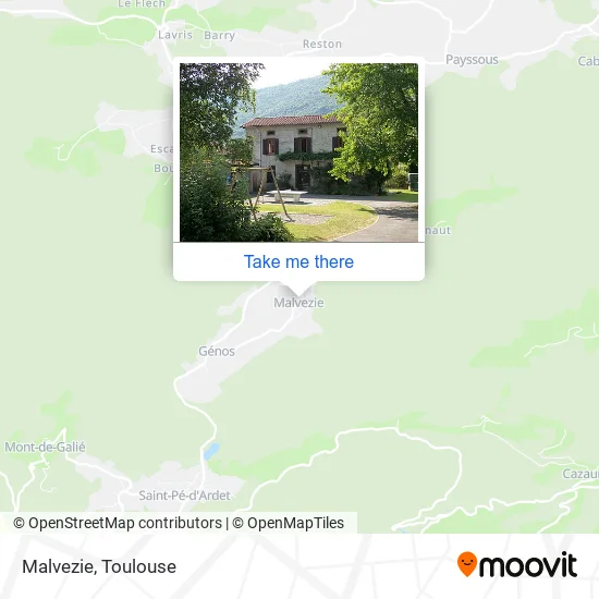 Malvezie map