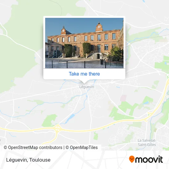 Léguevin map