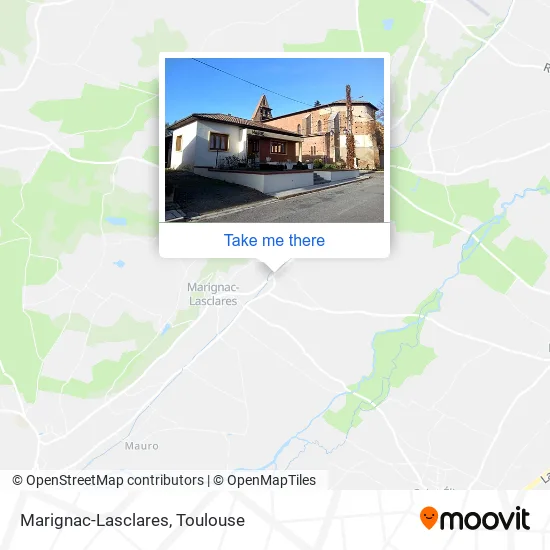Marignac-Lasclares map
