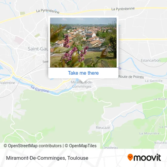 Miramont-De-Comminges map
