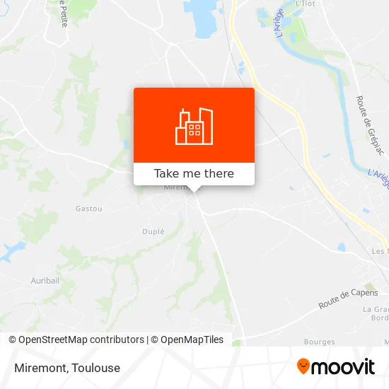 Miremont map
