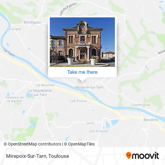 Mirepoix-Sur-Tarn map