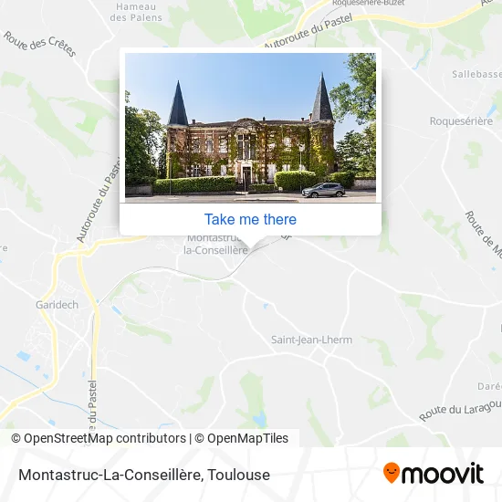 Montastruc-La-Conseillère map