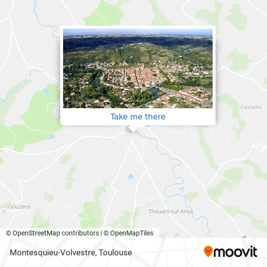 Montesquieu-Volvestre map