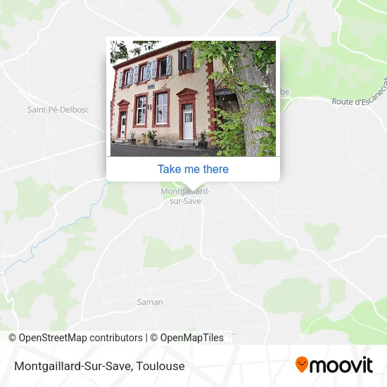 Montgaillard-Sur-Save map