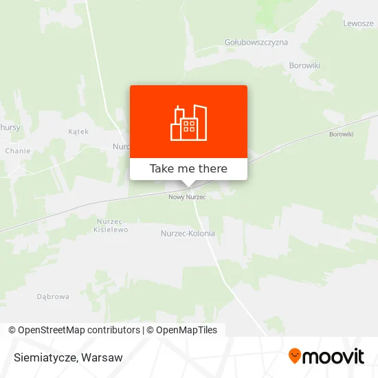 Карта Siemiatycze