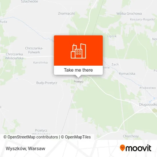 Карта Wyszków