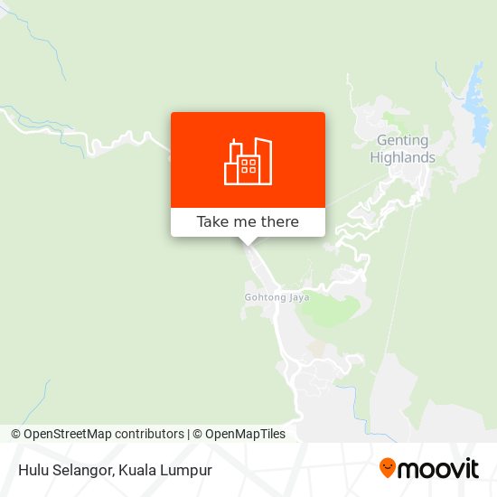 Peta Hulu Selangor