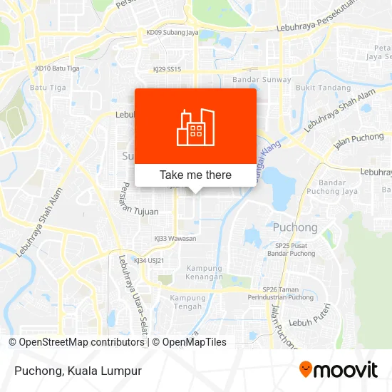 Puchong map